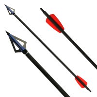 Flechas ballesta de caza