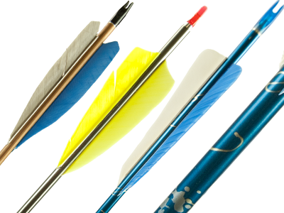 Flechas de aluminio