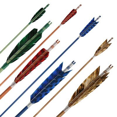 Flechas de madera