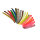 TRUEFLIGHT Plumín natural MINI-Barred - striped - right-wound