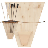 BSW Crest - Soporte de pared para arcos y flechas