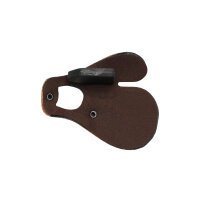 BEARPAW Dactilera de piel con separador de dedos