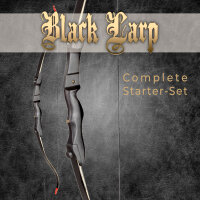 [ESPECIAL] SET BSW LARP Negro - 62-70 Pulgadas - 14-40 lbs - Arco Recurvo
