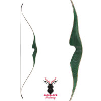 JACKALOPE - Malachite+ - 60 pulgadas - One Piece Recurve Bow - 30-60 lbs
