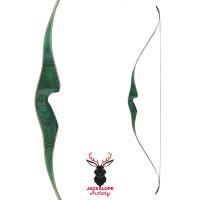 JACKALOPE - Malachite+ - 60 pulgadas - One Piece Recurve Bow - 30-60 lbs