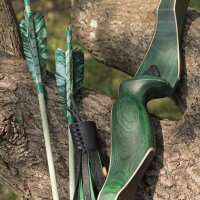 JACKALOPE - Malachite+ - 60 pulgadas - One Piece Recurve Bow - 30-60 lbs