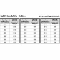 RAGIM Black Buffalo - ILF - Transparente - 58-62 Pulgadas - 20-60 lbs