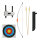 EK ARCHERY Crusader - 10, 12 o 15 lbs - varias longitudes - Longbow