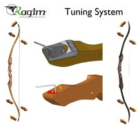 RAGIM Matrix Evo - 62-70 pulgadas - 12-40 lbs - Take Down - Arco Recurvo