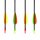 Flecha Completa | BEIER Dark Fire - Standard Fletching