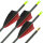 hasta un 20 lbs | Flecha de carbono | LithoSPHERE Black - con plumas naturales | Spine 1300 | 28 pulgadas