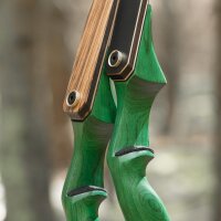 JACKALOPE - Malachite - 60 pulgadas - 30-60 lbs - Arco Recurvo o Híbrido Take Down