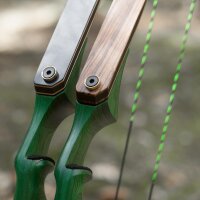 JACKALOPE - Malachite - 60 pulgadas - 30-60 lbs - Arco Recurvo o Híbrido Take Down