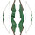 JACKALOPE - Malachite - 60 pulgadas - 30-60 lbs - Arco Recurvo o Híbrido Take Down