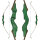 JACKALOPE - Malachite - 60 pulgadas - 30-60 lbs - Arco Recurvo o Híbrido Take Down