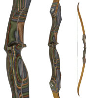 JACKALOPE - Tourmaline - 64 pulgadas - Classic Recurve Bow Take Down - 25-50 lbs