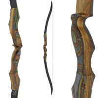 JACKALOPE - Tourmaline - 62 pulgadas - Arco Recurvo Refinado Take Down - 20-50 lbs