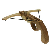 HOLZKÖNIG Ballesta de corcho pequeña con 3 corchos