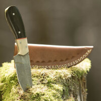 elTORO Cuerno de Búfalo - Damasco - Cuchillo de...