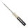 elTORO Cuerno de Búfalo - Damasco - Cuchillo de caza - 10cm - incl. funda de cuero