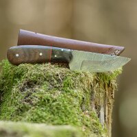 elTORO Cuerno de Nogal - Damasco - Cuchillo de caza -...