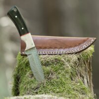 elTORO Cuerno de Búfalo - Damasco - Cuchillo de...