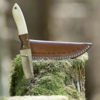 elTORO Cuerno de Nogal - Damasco - Cuchillo de caza -...