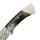 elTORO Hueso de Búfalo - Damasco - Cuchillo de caza - 11cm - incl. funda de cuero