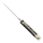 elTORO Hueso de Búfalo - Damasco - Cuchillo de caza - 11cm - incl. funda de cuero