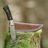 elTORO Cuerno de acero - Damasco - Cuchillo de caza -...