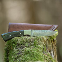 elTORO Cuerno de acero - Damasco - Cuchillo de caza -...