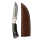 elTORO Steel Horn - Damast - Jagdmesser - 10cm - inkl. Lederscheide