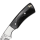 elTORO Steel Horn - Damast - Jagdmesser - 10cm - inkl. Lederscheide