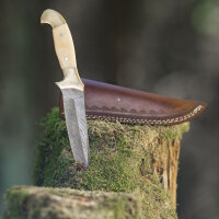 elTORO Hueso de latón doble - Damasco - Cuchillo...