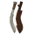 elTORO Machete - Acero Damasco - 28cm - incl. funda de cuero