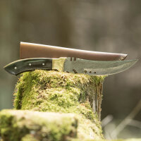 elTORO Cuerno de latón - Damasco - Cuchillo de...