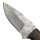 elTORO Walnut - Damast - Jagdmesser - 8,3cm - inkl. Lederscheide