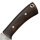elTORO Walnut - Damast - Jagdmesser - 8,3cm - inkl. Lederscheide