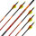 Flecha Completa BLACK EAGLE Outlaw .005 - Carbono - Palas - Plumas ex fábrica - 6 pack