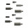 Accesorios | BLACK EAGLE Screw-In Weight - Peso atornillable para puntas de pegamento - Paquete de 12