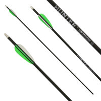 hasta un 20 lbs | Flecha de carbono | SPHERE Hunter X - Spine: 1000 | 30 pulgadas