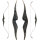 JACKALOPE - Moonstone - 60 pulgadas - Arco Recurvo Monobloque - 30-60 lbs
