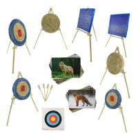 STARTER SET | Parapeto de paja - incl. soporte y Dianas