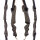 [ESPECIAL] DRAKE Dark Chocolate - Take Down - 62-70 Pulgadas - Arco Recurvo - 18-38 lbs