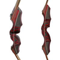 JACKALOPE - Red Beryl Hunter - 60 Zoll - 20-50 lbs - Take Down Recurvebogen