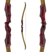 JACKALOPE - Red Beryl Hunter - 60 Zoll - 20-50 lbs - Take Down Recurvebogen