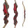 JACKALOPE - Red Beryl Hunter - 60 Zoll - 20-50 lbs - Take Down Recurvebogen