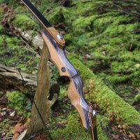 JACKALOPE - Obsidian Hunter - 60 pulgadas - 20-50 lbs - Arco recurvo Take Down