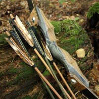 JACKALOPE - Obsidian Hunter - 60 pulgadas - 20-50 lbs - Arco recurvo Take Down