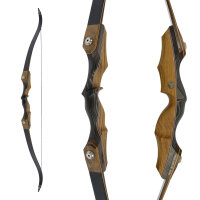 JACKALOPE - Obsidian Hunter - 60 pulgadas - 20-50 lbs - Arco recurvo Take Down